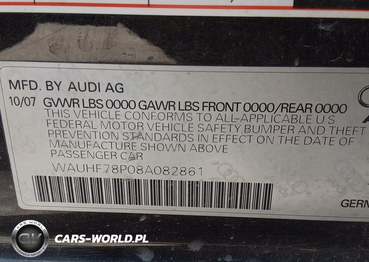 2008 Audi A3 2.0T VIN:WAUHF78P08A082861 - 9
