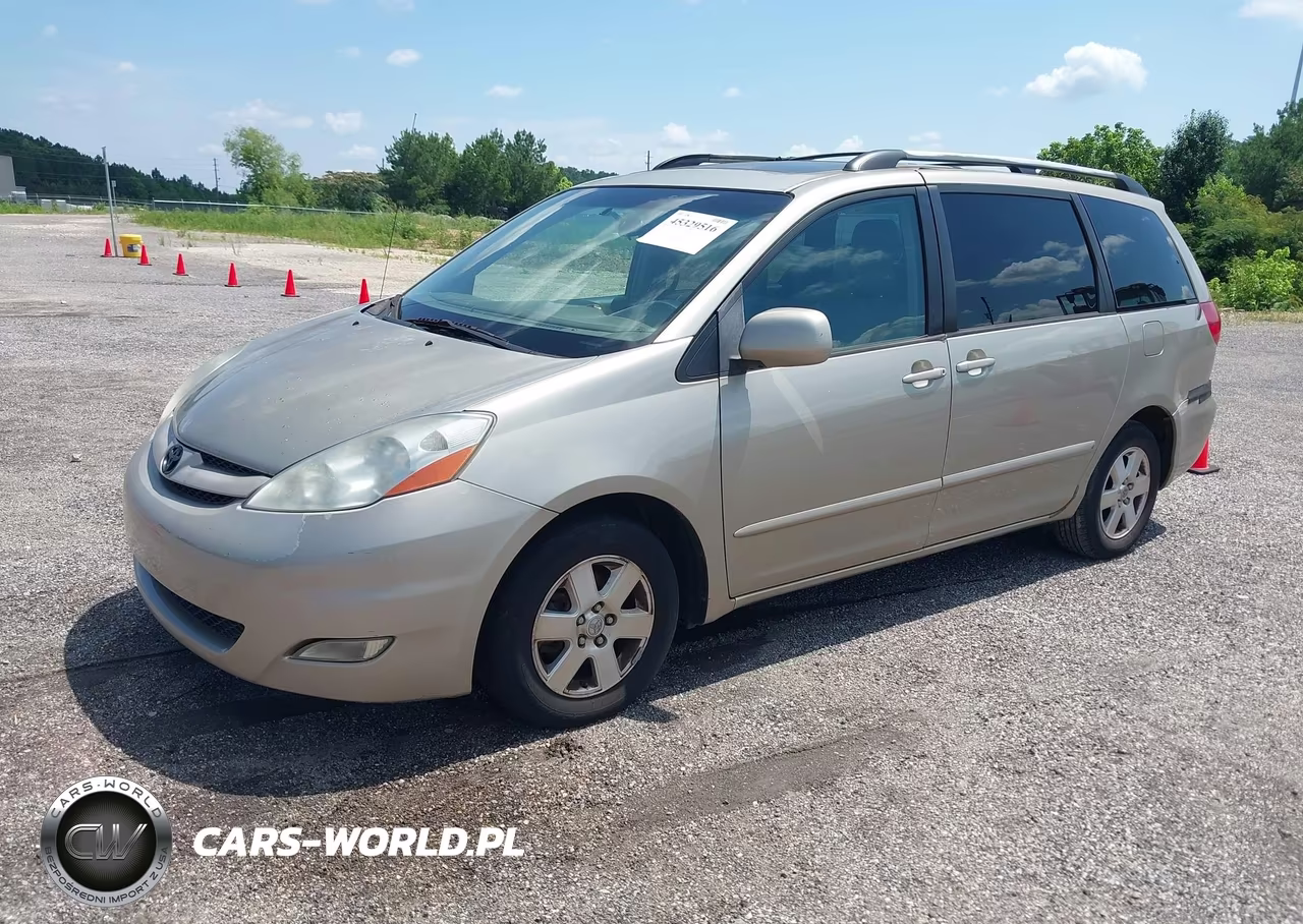 2008 Toyota Sienna Xle VIN:5TDZK22C48S107808 - 2