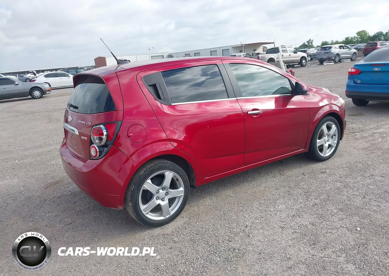 2013 Chevrolet Sonic Ltz Auto VIN:1G1JE6SB3D4220814 - 4