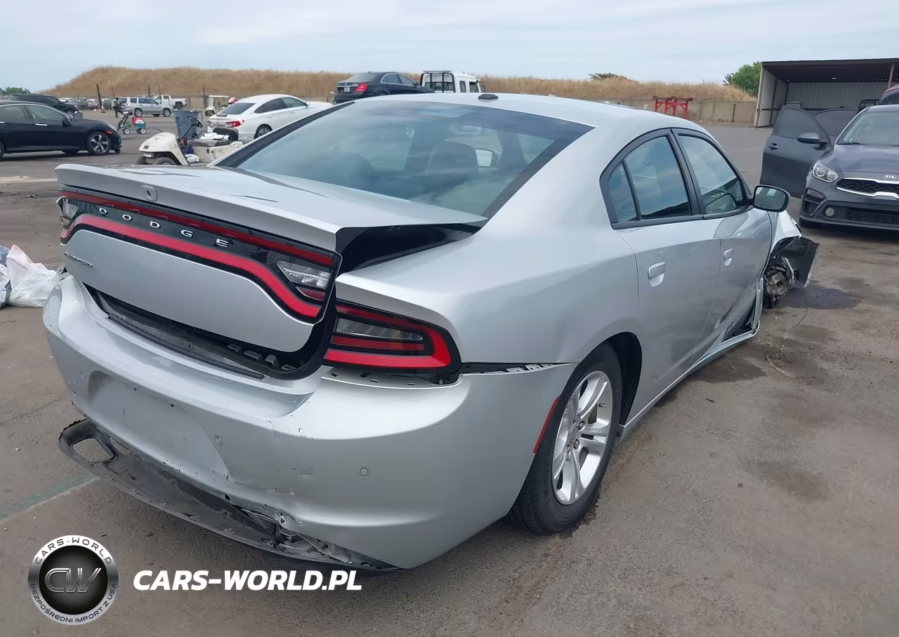 2022 Dodge Charger Sxt Rwd VIN:2C3CDXBGXNH201660 - 4