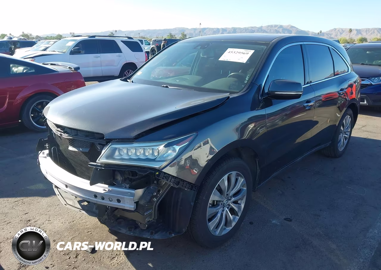 2014 Acura Mdx Technology Package VIN:5FRYD3H40EB007540 - 2