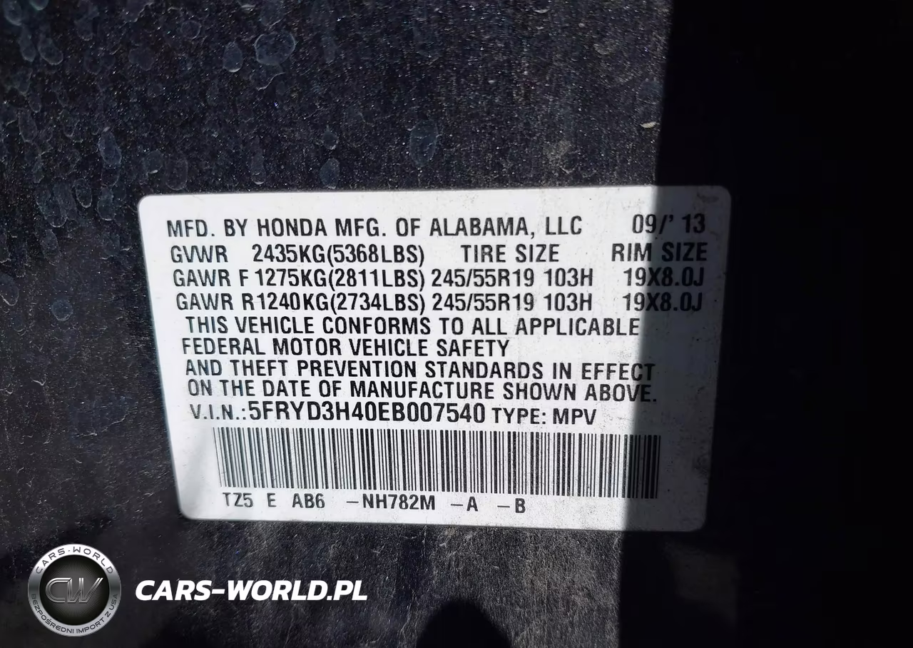 2014 Acura Mdx Technology Package VIN:5FRYD3H40EB007540 - 9