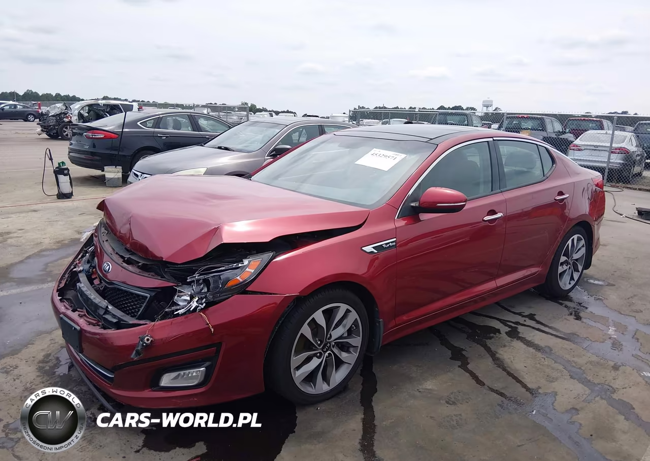 2015 Kia Optima Sx Turbo VIN:5XXGR4A64FG392874 - 2