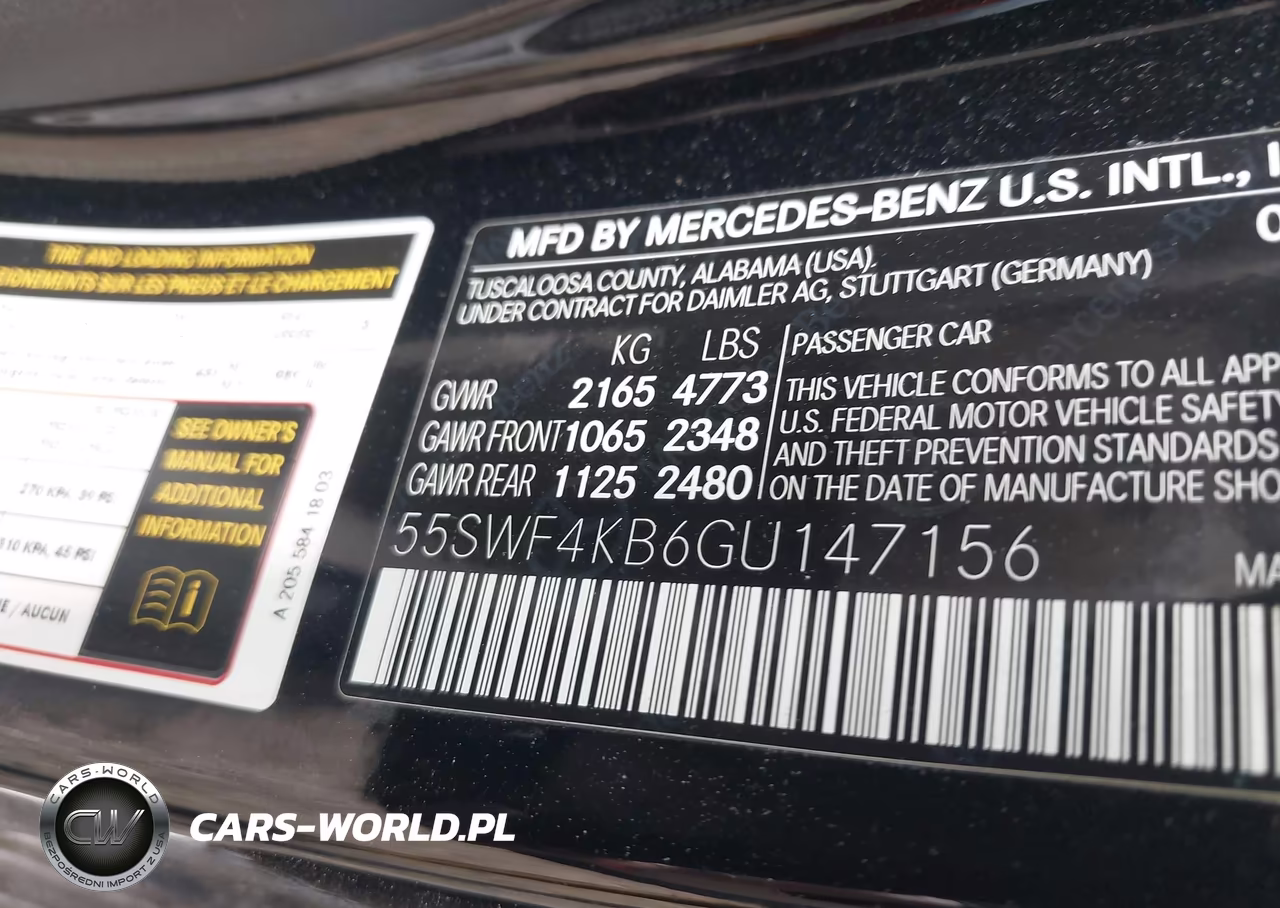 2016 Mercedes-Benz C 300 Luxury 4Matic VIN:55SWF4KB6GU147156 - 9