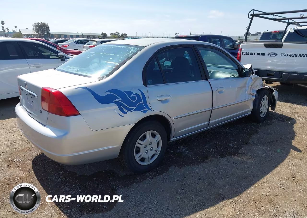 2002 Honda Civic Lx VIN:2HGES165X2H573402 - 4
