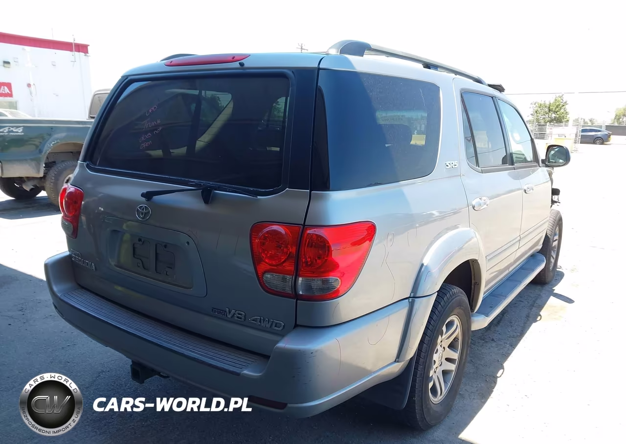 2007 Toyota Sequoia Sr5 V8 VIN:5TDBT44A27S285527 - 4