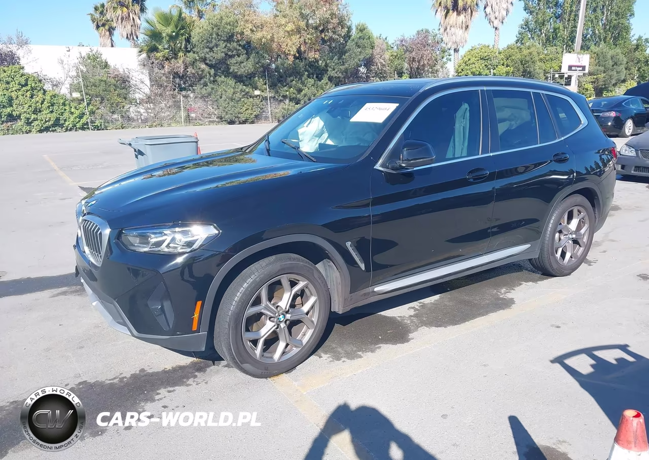 2022 BMW X3 xDrive30I VIN:5UX53DP01N9M15355 - 2