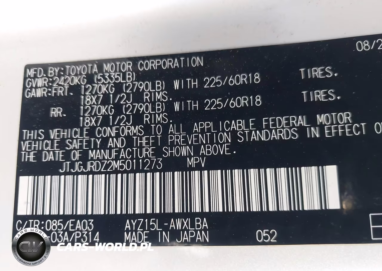 2021 Lexus Nx 300H VIN:JTJGJRDZ2M5011273 - 9