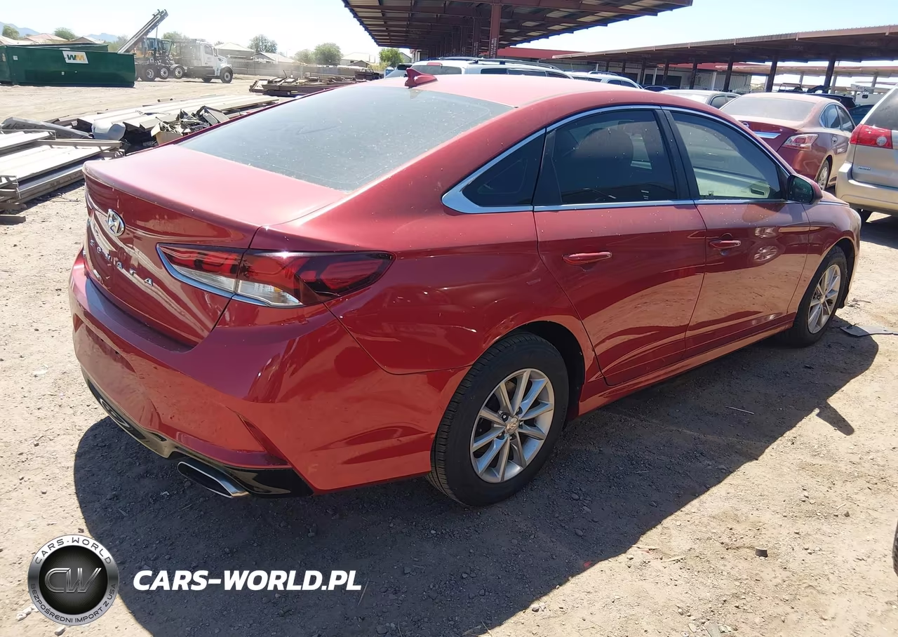 2019 Hyundai Sonata Se VIN:5NPE24AF8KH817314 - 4