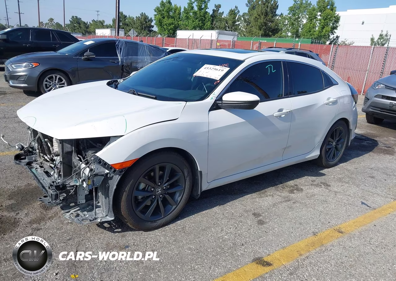 2021 Honda Civic Ex VIN:SHHFK7H61MU401018 - 2