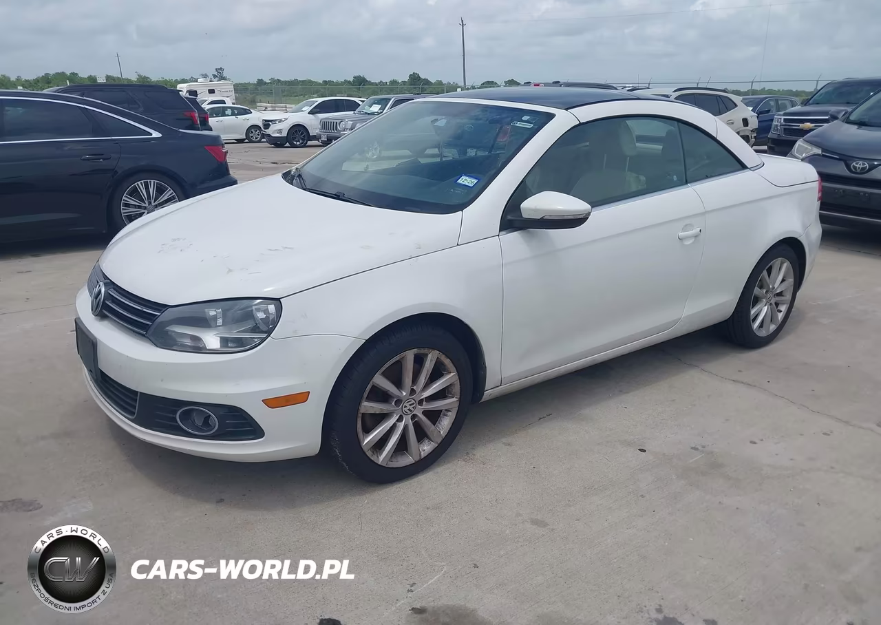 2014 Volkswagen Eos Komfort VIN:WVWBW8AH3EV003558 - 2