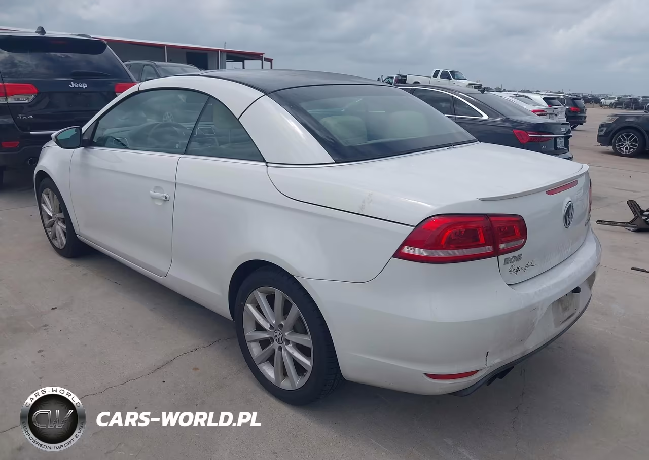2014 Volkswagen Eos Komfort VIN:WVWBW8AH3EV003558 - 3