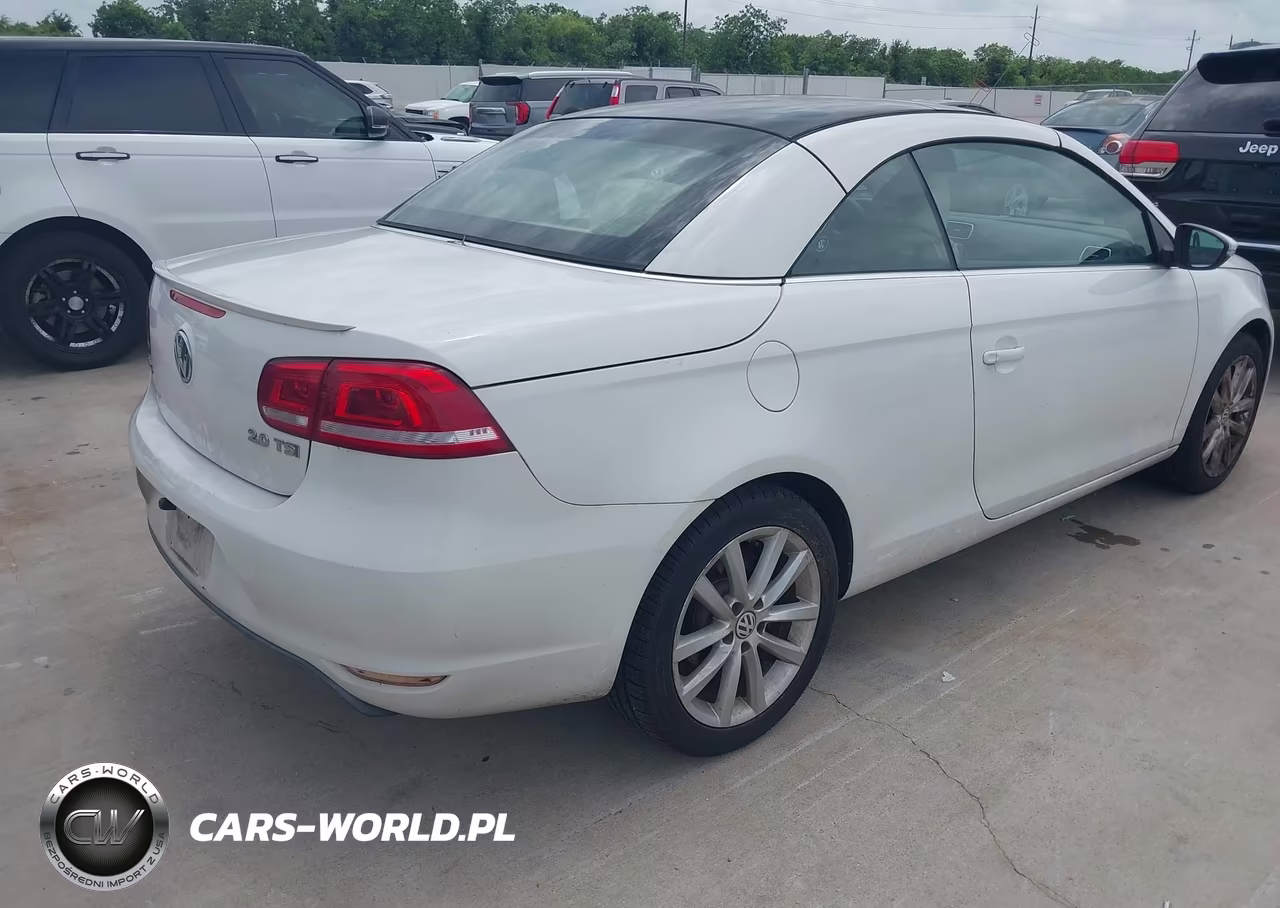 2014 Volkswagen Eos Komfort VIN:WVWBW8AH3EV003558 - 4