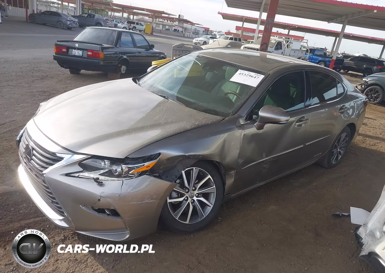 2018 Lexus Es 300H VIN:JTHBW1GG2J2194003 - 2