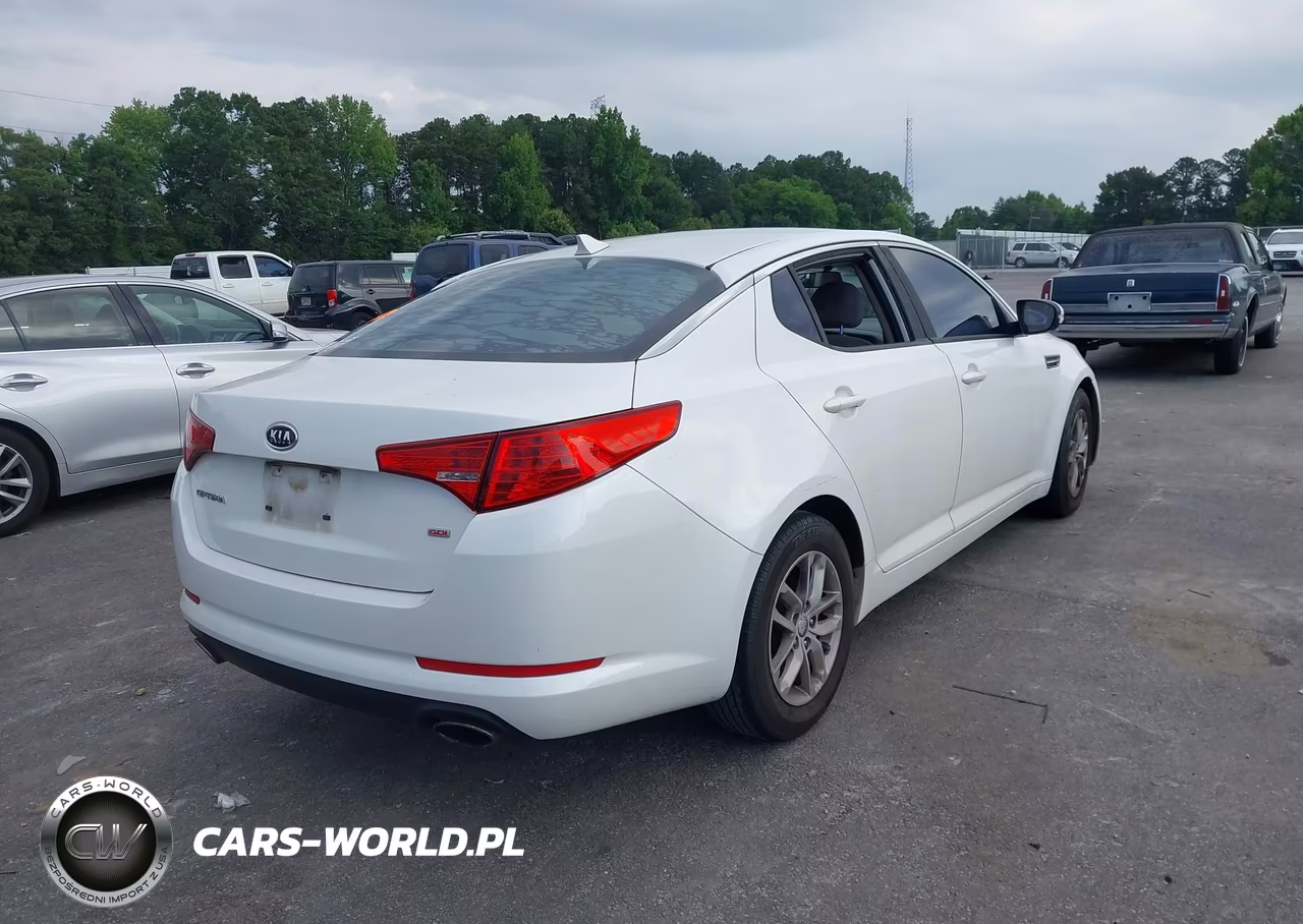 2011 Kia Optima Lx VIN:KNAGM4A77B5185799 - 4