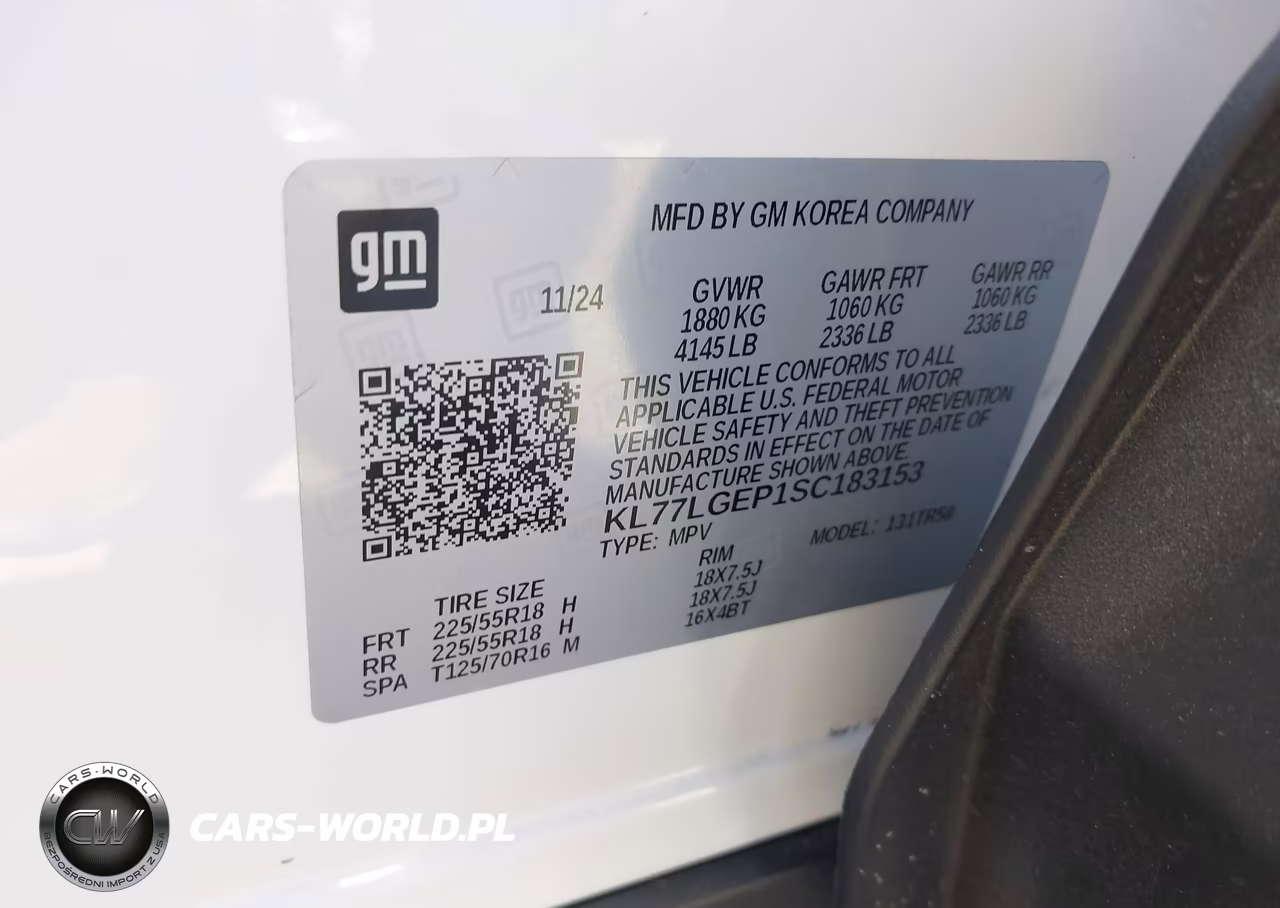 2025 Chevrolet Trax Fwd 1Rs VIN:KL77LGEP1SC183153 - 9