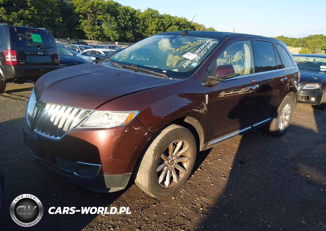 2012 Lincoln Mkx VIN:2LMDJ8JK8CBL08856 - 2