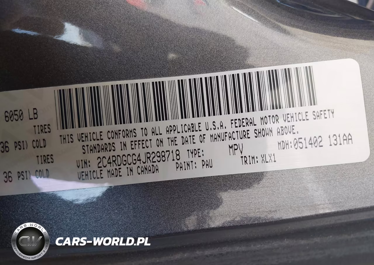 2018 Dodge Grand Caravan Sxt VIN:2C4RDGCG4JR298718 - 9