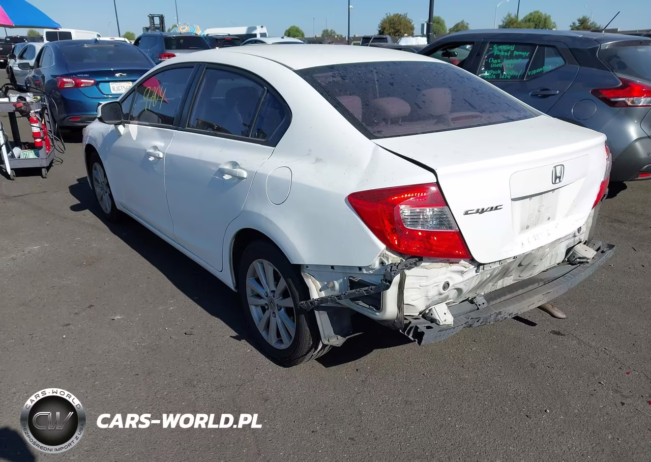 2012 Honda Civic Ex VIN:19XFB2F85CE353374 - 3