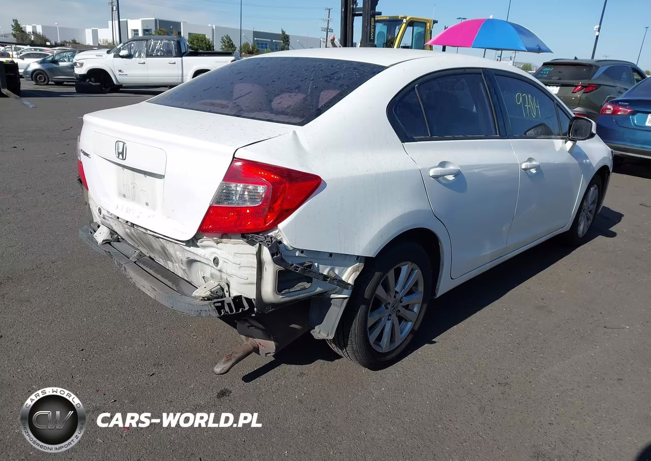 2012 Honda Civic Ex VIN:19XFB2F85CE353374 - 4