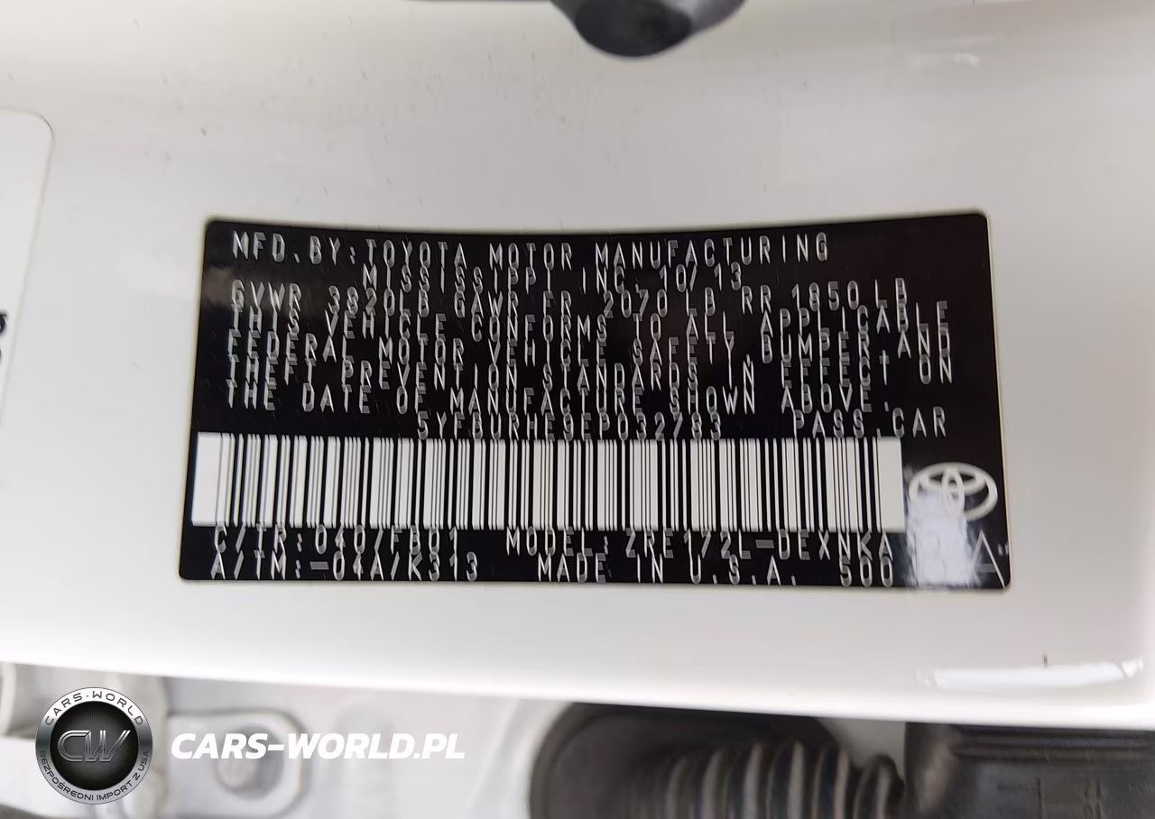 2014 Toyota Corolla Le VIN:5YFBURHE9EP032783 - 9