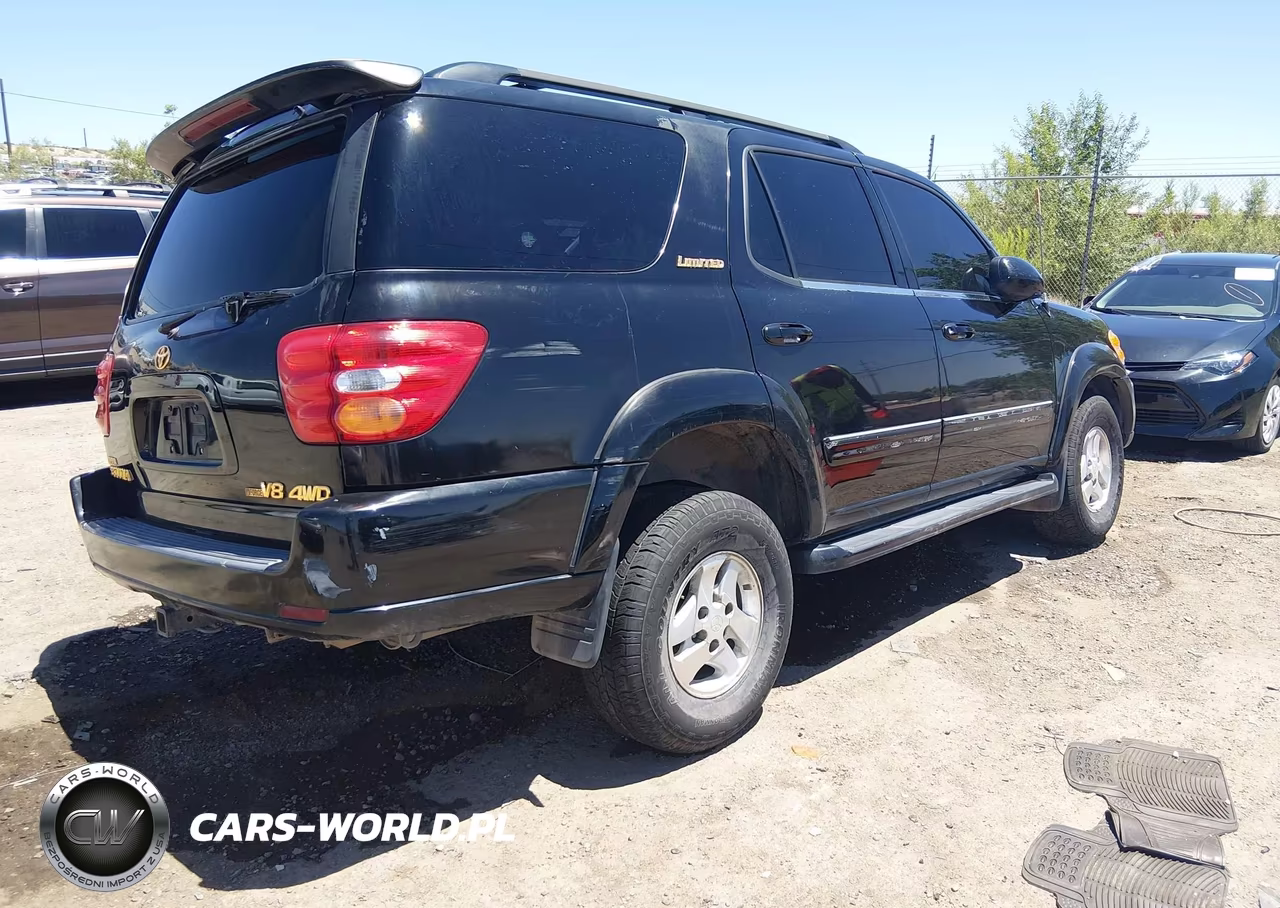 2001 Toyota Sequoia Limited V8 VIN:5TDBT48A51S044403 - 4