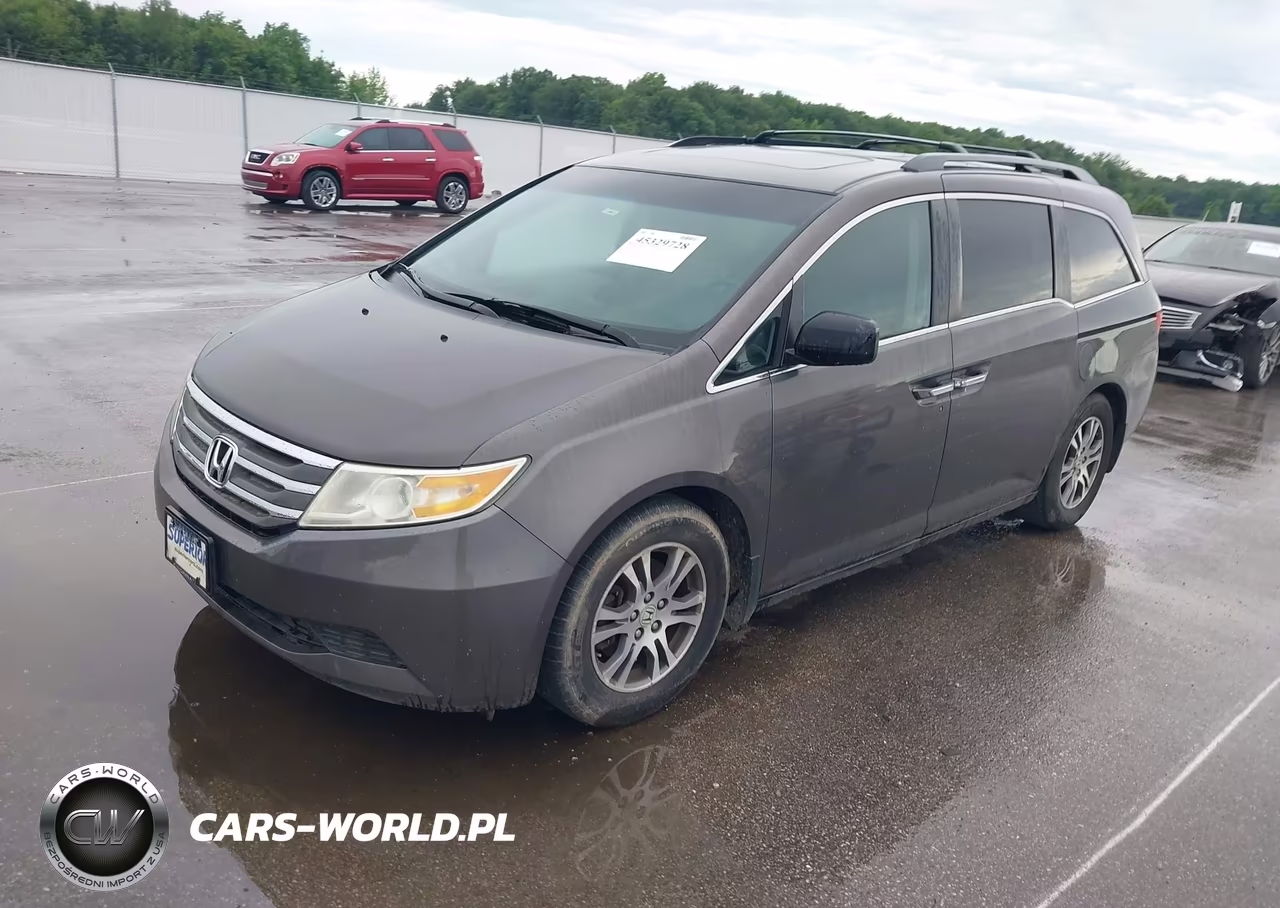 2011 Honda Odyssey Ex-L VIN:5FNRL5H64BB060484 - 2