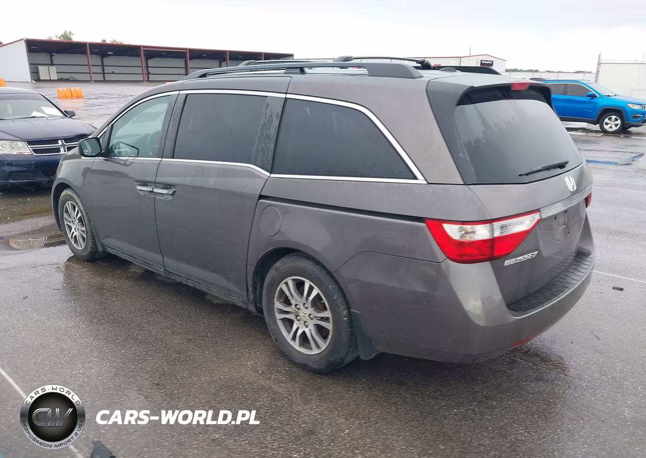 2011 Honda Odyssey Ex-L VIN:5FNRL5H64BB060484 - 3