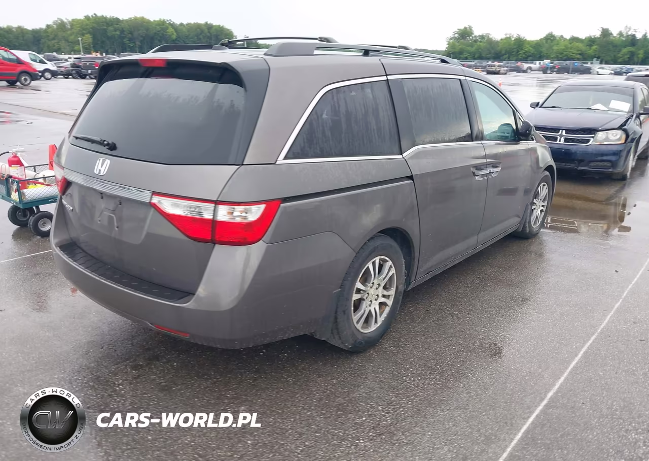 2011 Honda Odyssey Ex-L VIN:5FNRL5H64BB060484 - 4