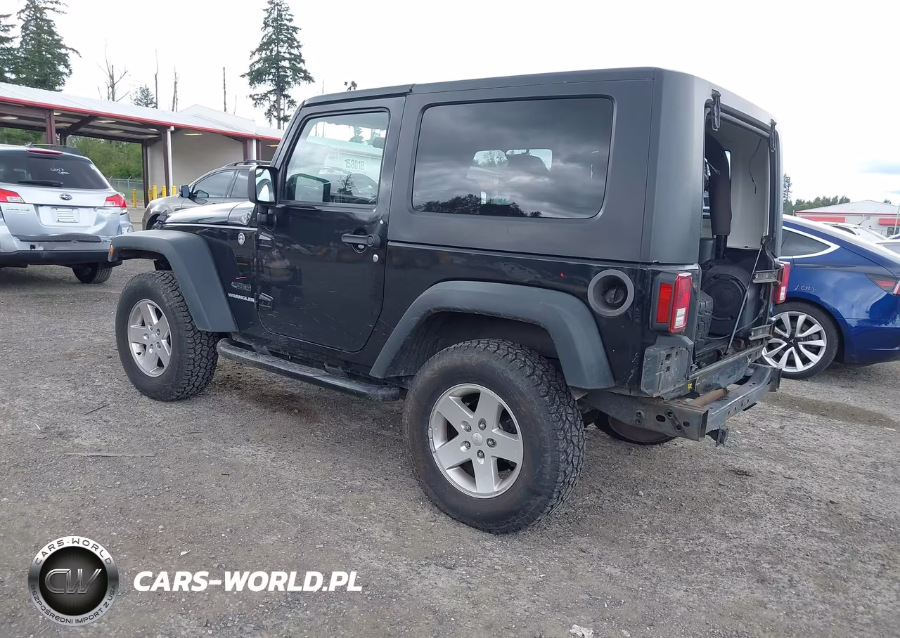 2010 Jeep Wrangler Sport VIN:1J4GA2D16AL204581 - 3