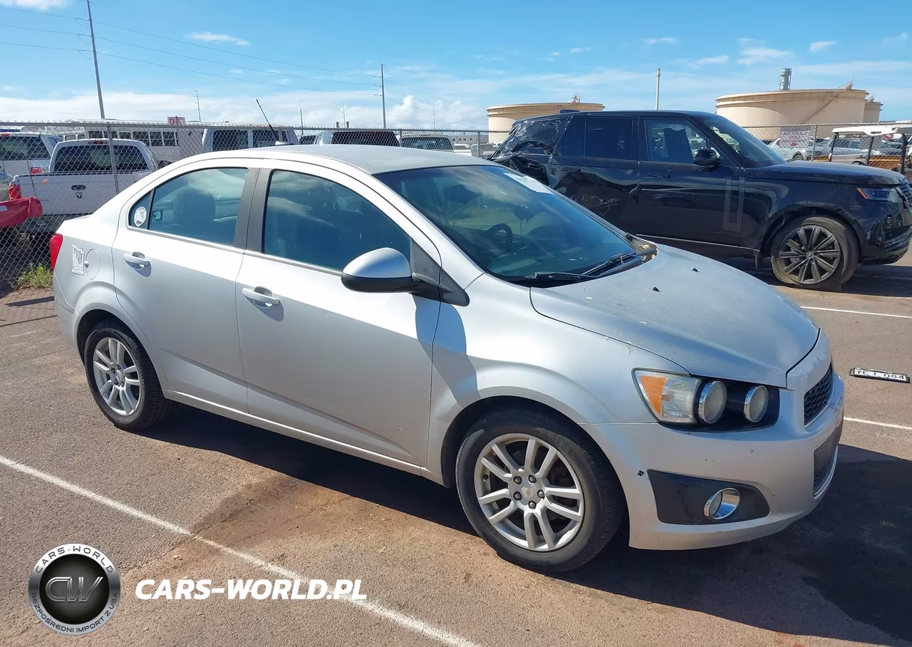 2012 Chevrolet Sonic 2Lt