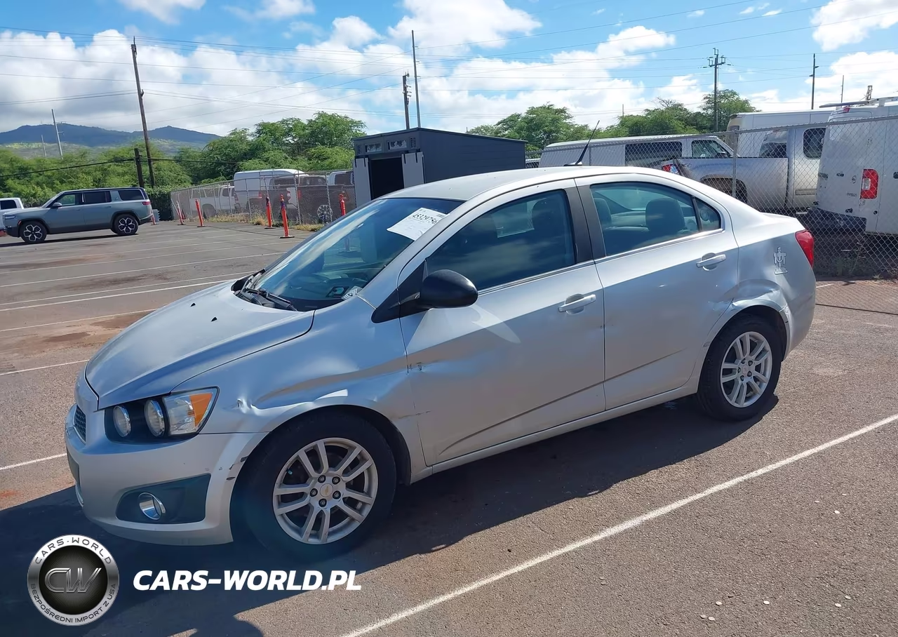 2012 Chevrolet Sonic 2Lt VIN:1G1JC5SH1C4119497 - 2