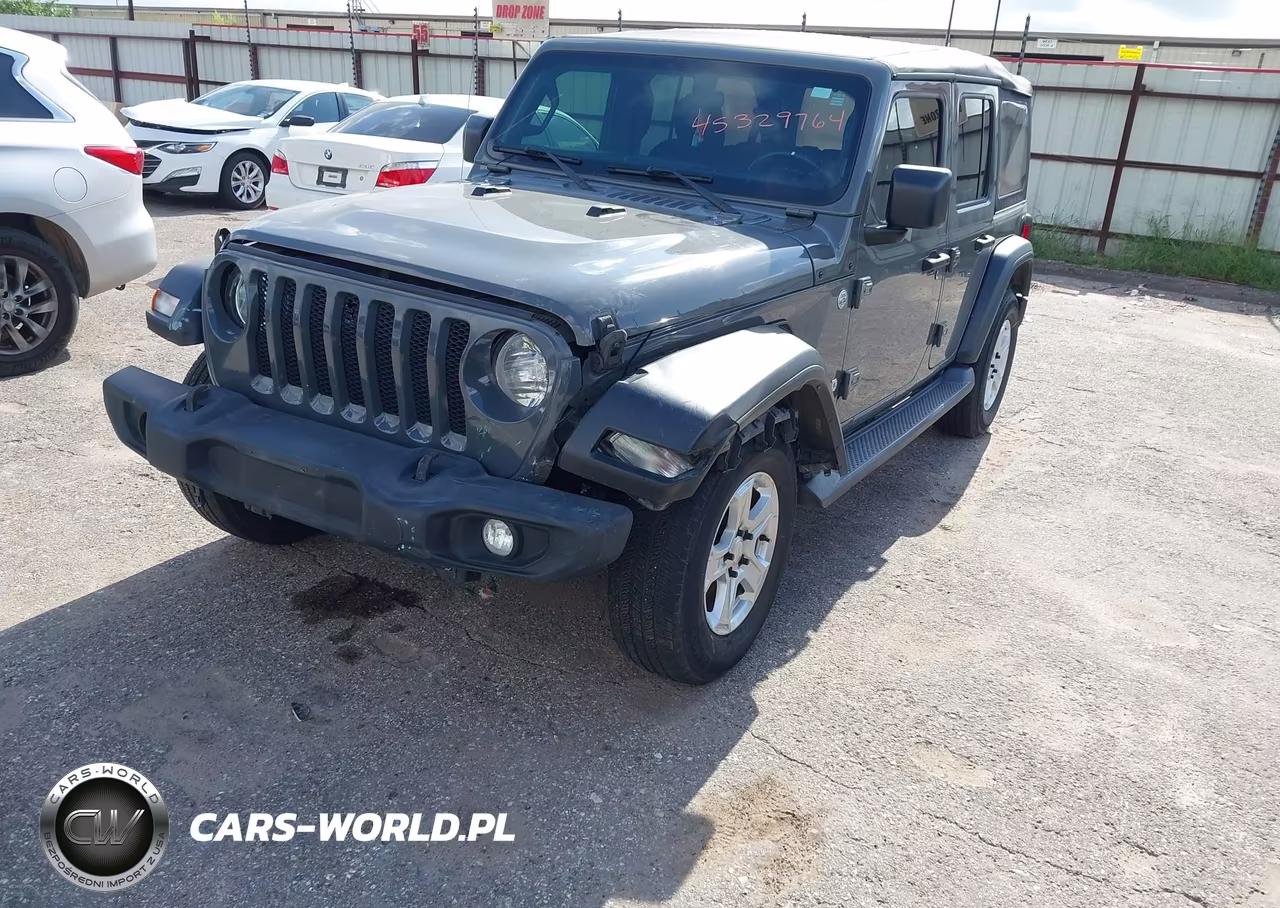 2021 Jeep Wrangler Unlimited Sport S 4X4 VIN:1C4HJXDN9MW509148 - 2