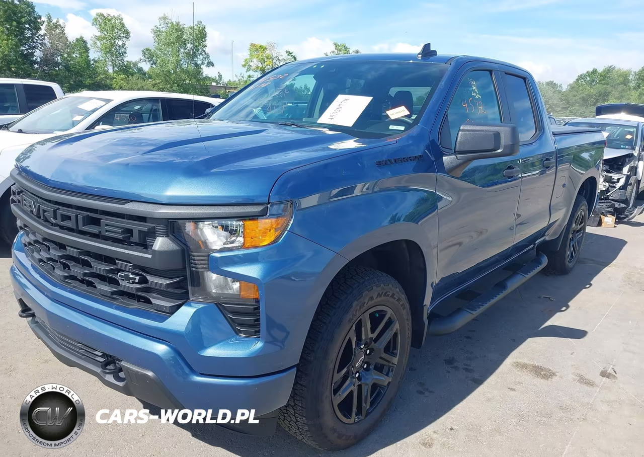 2024 Chevrolet Silverado 1500 4Wd Standard Bed Custom VIN:1GCRDBEK6RZ149510 - 2