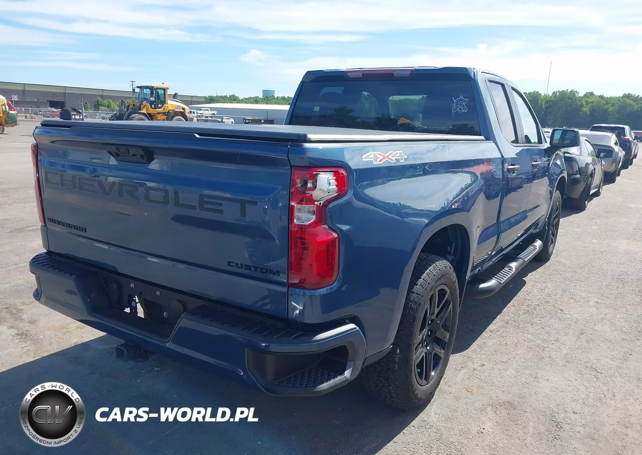 2024 Chevrolet Silverado 1500 4Wd Standard Bed Custom VIN:1GCRDBEK6RZ149510 - 4