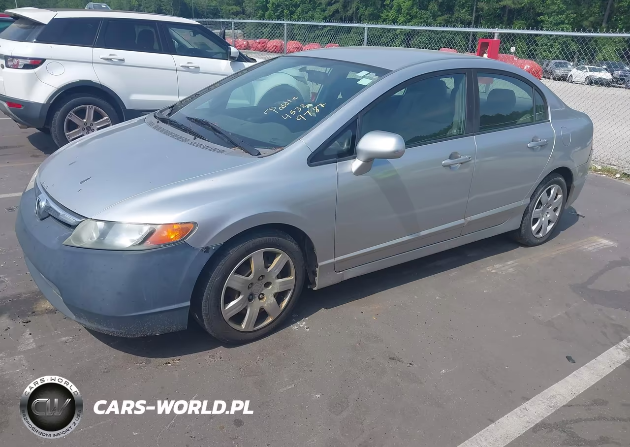 2008 Honda Civic Lx VIN:1HGFA16538L112576 - 2