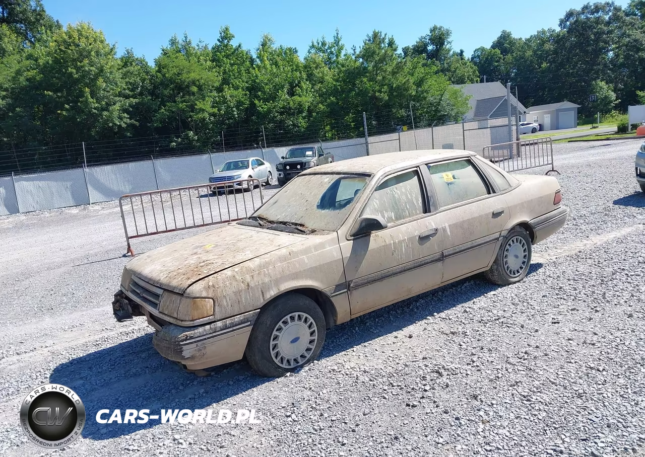 1989 Ford Tempo Gl VIN:1FAPP36X1KK121780 - 2