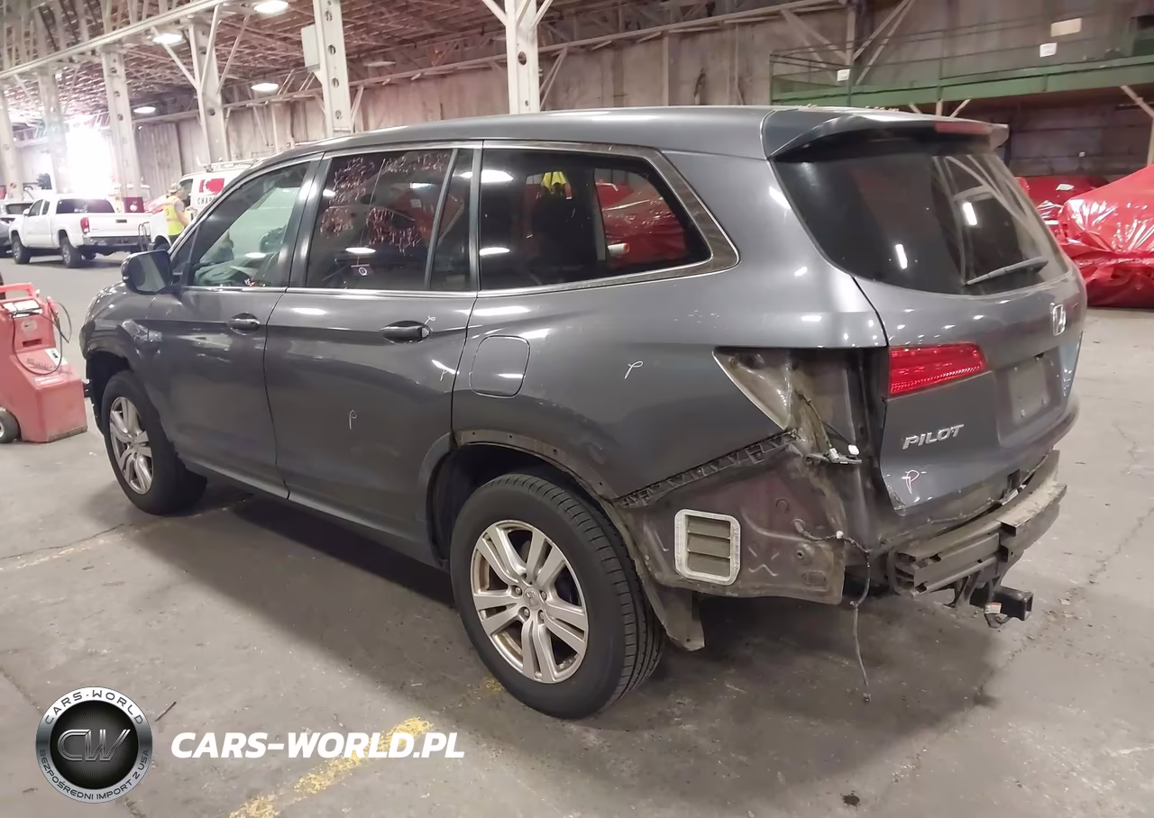 2017 Honda Pilot Lx VIN:5FNYF5H11HB007922 - 3