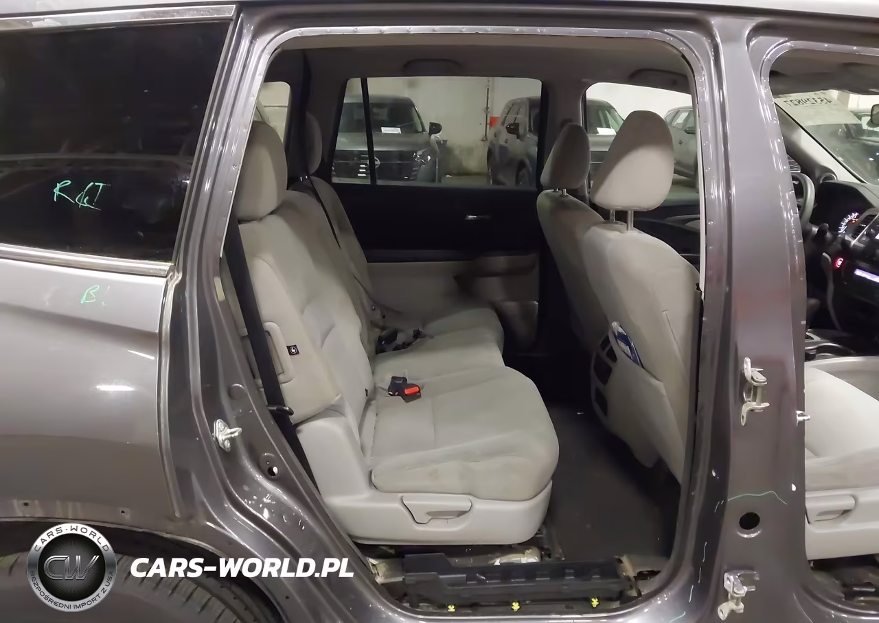 2017 Honda Pilot Lx VIN:5FNYF5H11HB007922 - 8