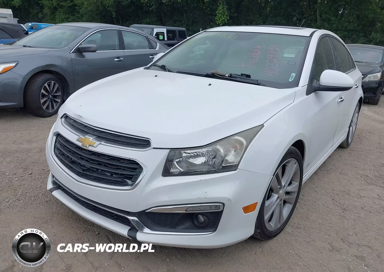 2015 Chevrolet Cruze Ltz VIN:1G1PG5SB8F7272603 - 2