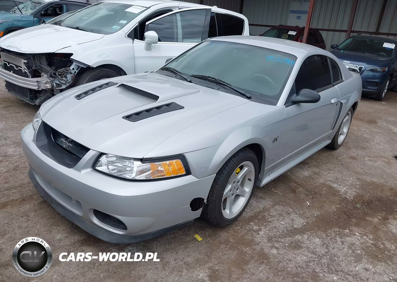2002 Ford Mustang Gt Deluxe-Gt Premium VIN:1FAFP42X32F242603 - 2