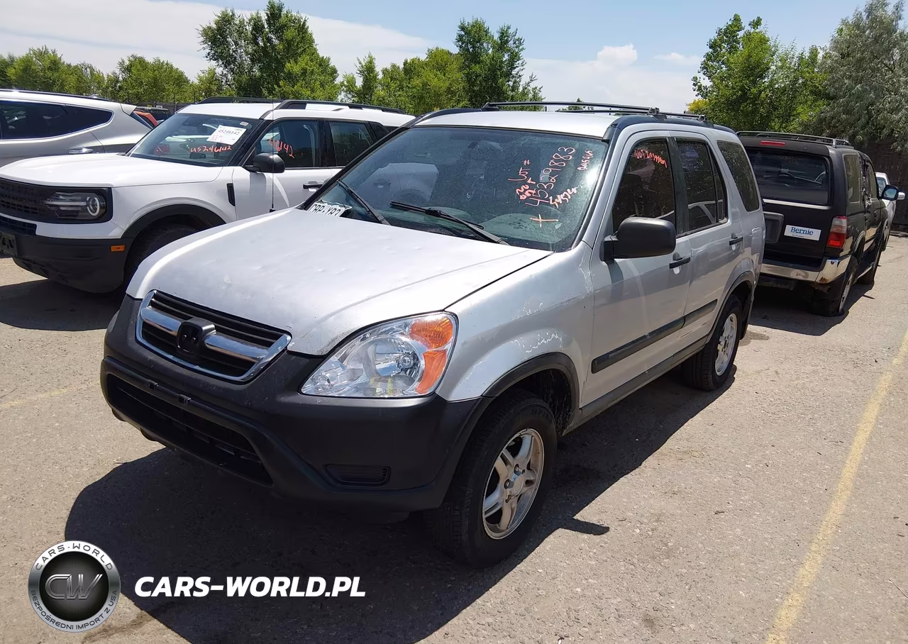 2002 Honda Cr-V Lx VIN:JHLRD68432C023380 - 2