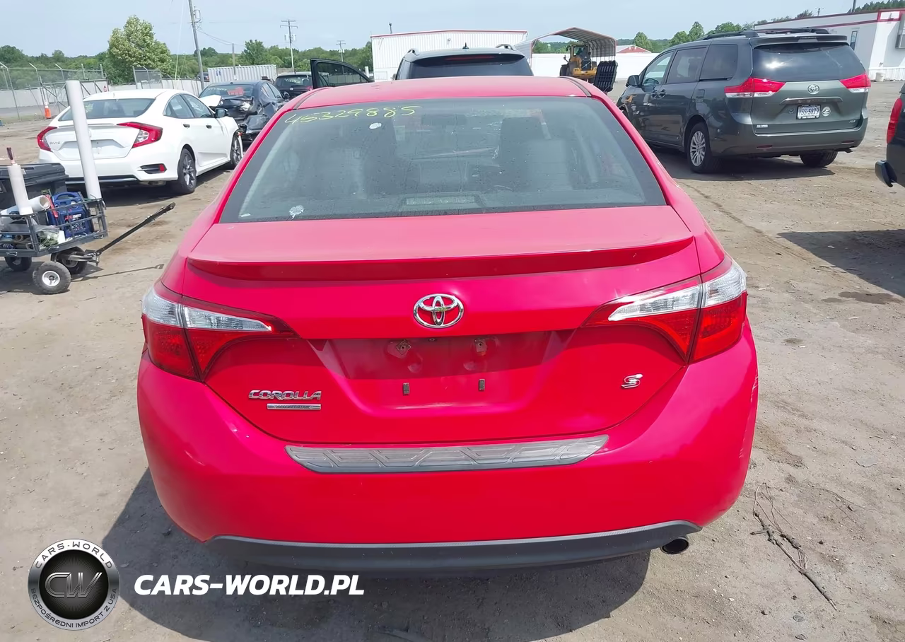 2016 Toyota Corolla S W-Special Edition Pkg VIN:2T1BURHE4GC548178 - 17