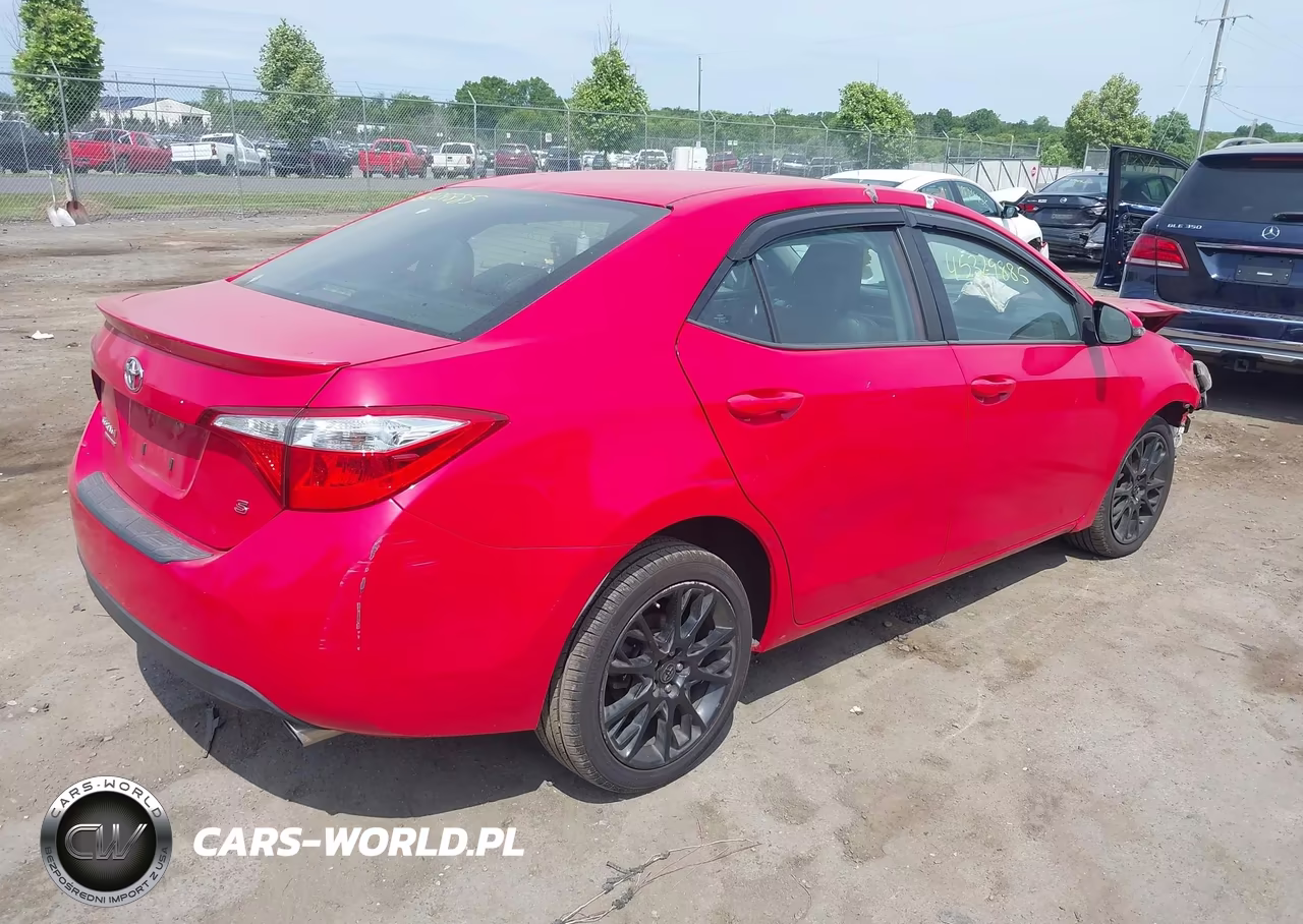 2016 Toyota Corolla S W-Special Edition Pkg VIN:2T1BURHE4GC548178 - 4