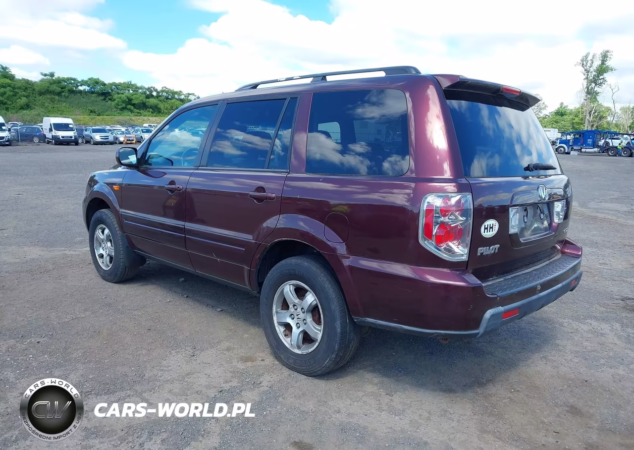 2008 Honda Pilot Ex-L VIN:5FNYF18578B043562 - 3