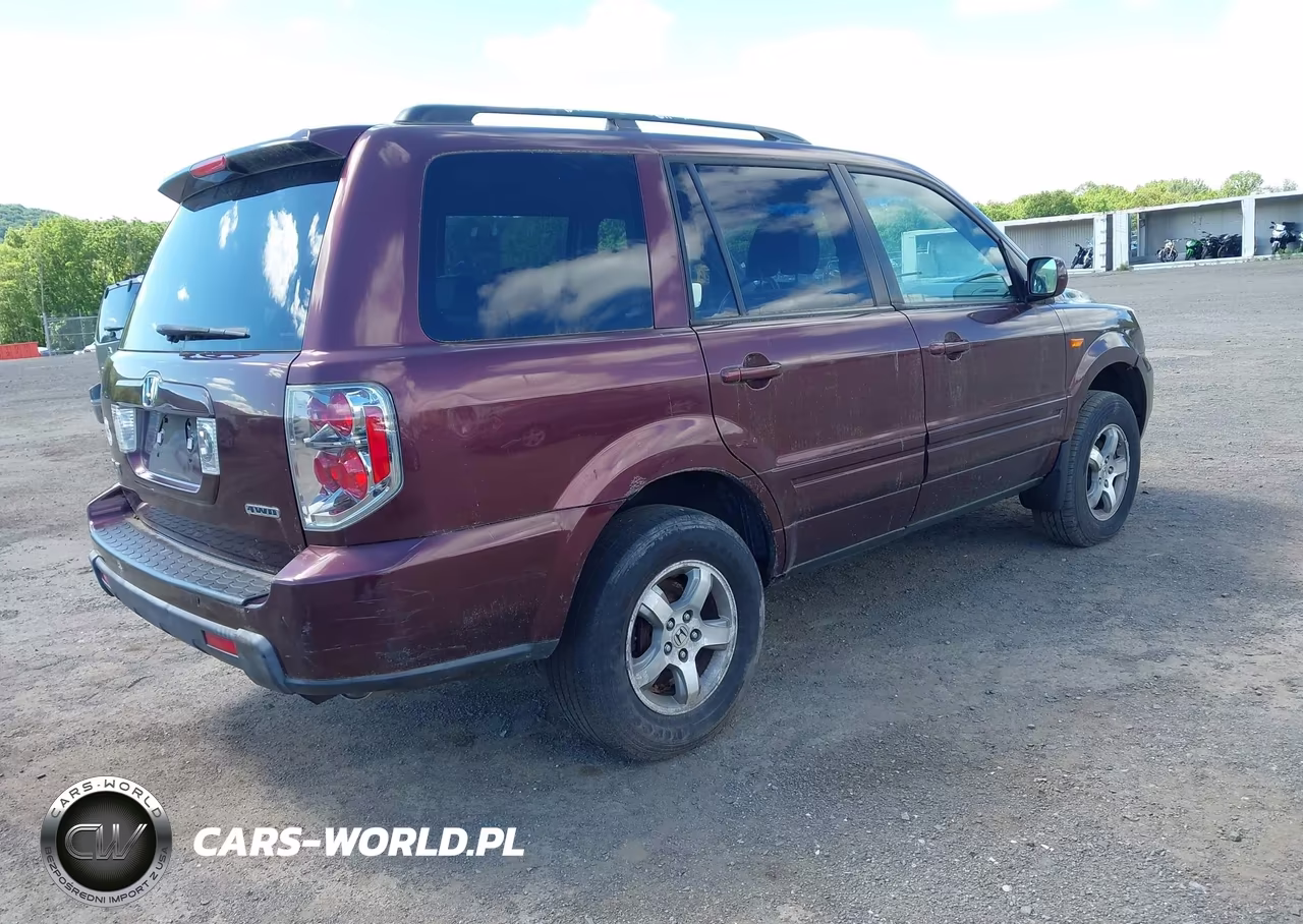 2008 Honda Pilot Ex-L VIN:5FNYF18578B043562 - 4