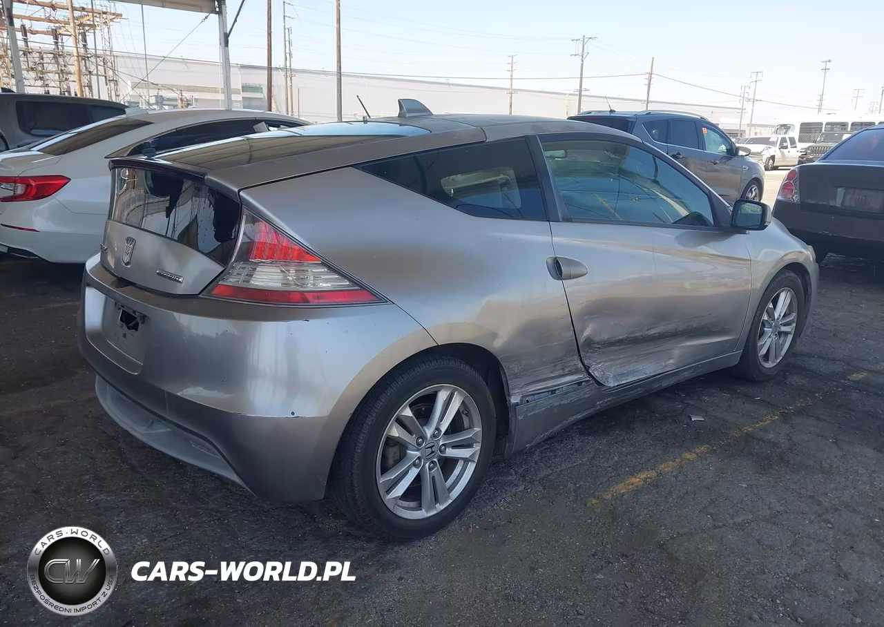 2011 Honda Cr-Z Ex VIN:JHMZF1D62BS015339 - 4