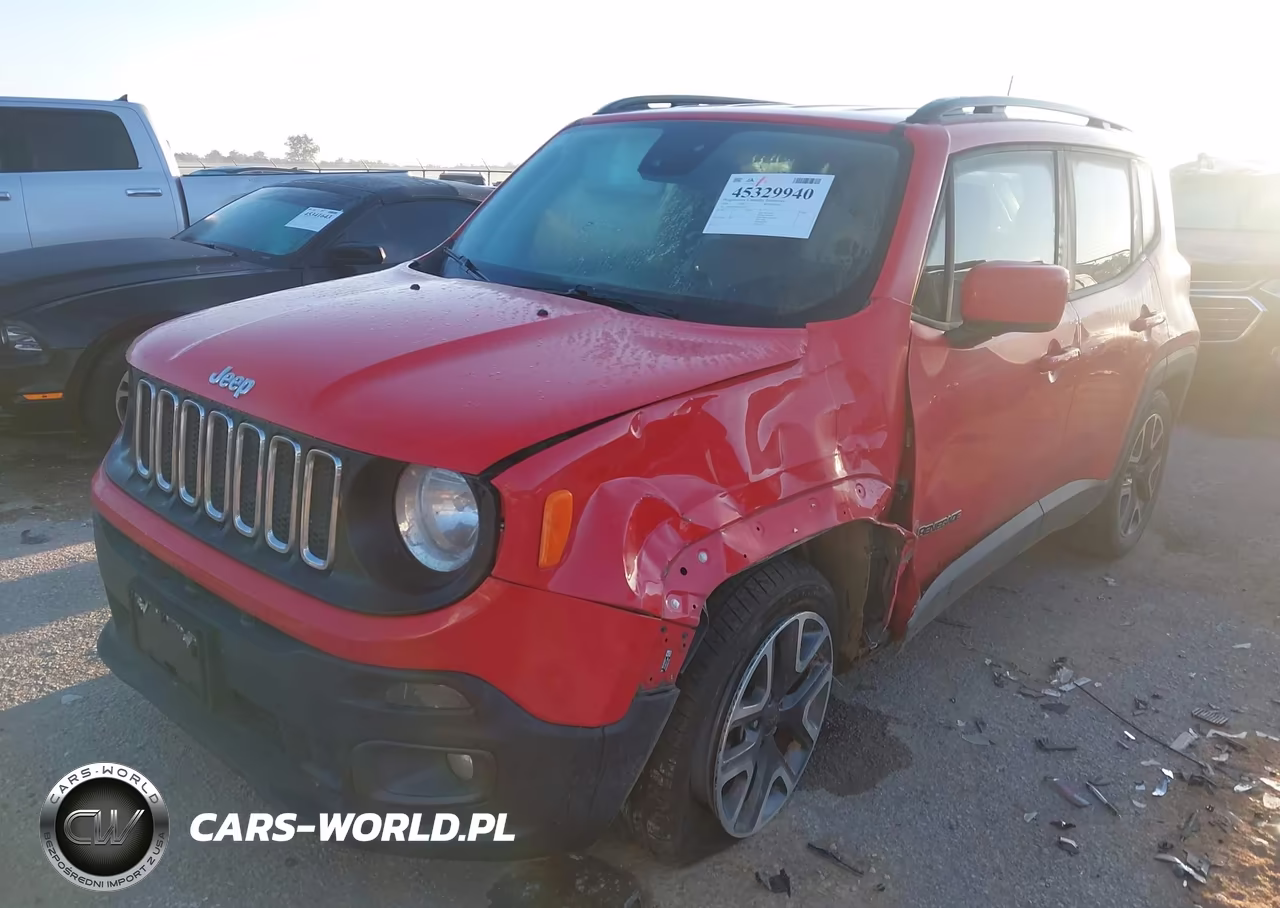 2018 Jeep Renegade Latitude Fwd VIN:ZACCJABB6JPJ03236 - 2