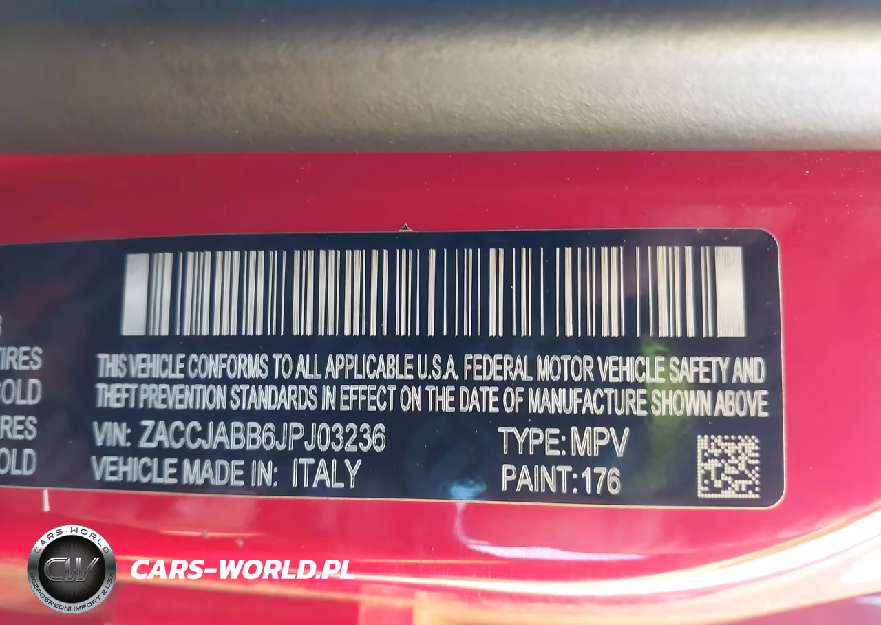 2018 Jeep Renegade Latitude Fwd VIN:ZACCJABB6JPJ03236 - 9