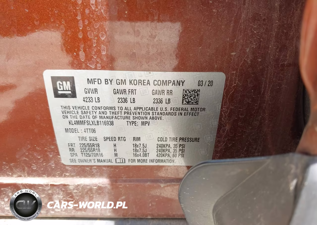 2020 Buick Encore Gx Fwd Essence VIN:KL4MMFSLXLB116938 - 9